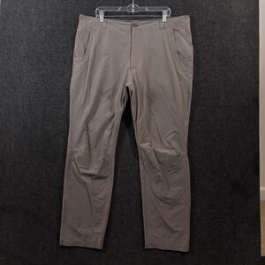 Rohan Escapers Pants Men's 40x31 Khaki Hiking Travel Stretch UV Outdoor